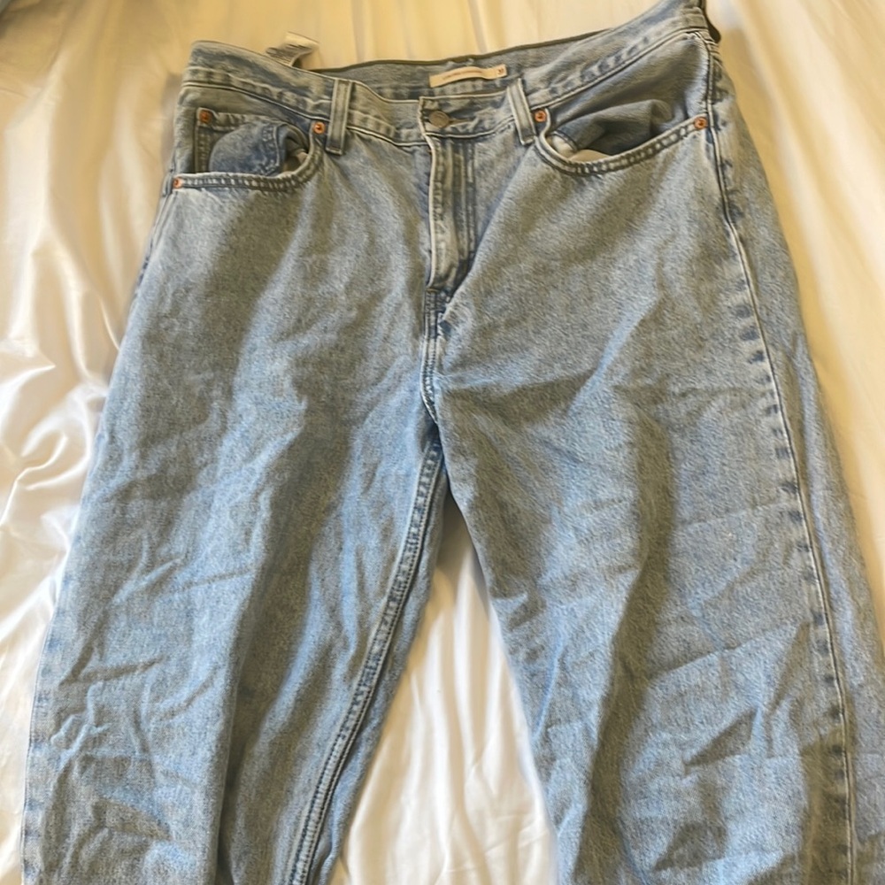 Levi’s low pro straight legged jeans